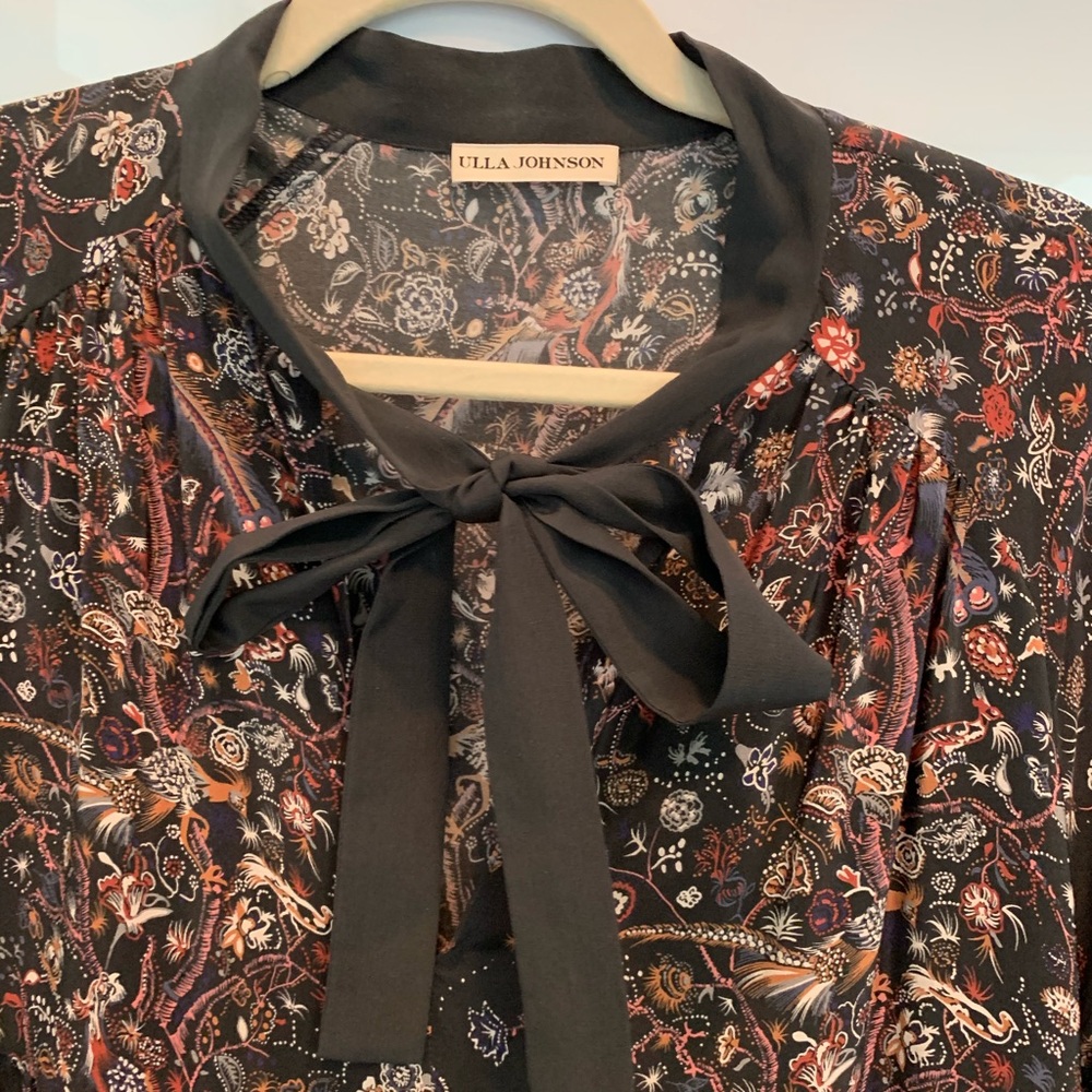 Ulla Johnson Isabetta in midnight - silk - Picture 9 of 9